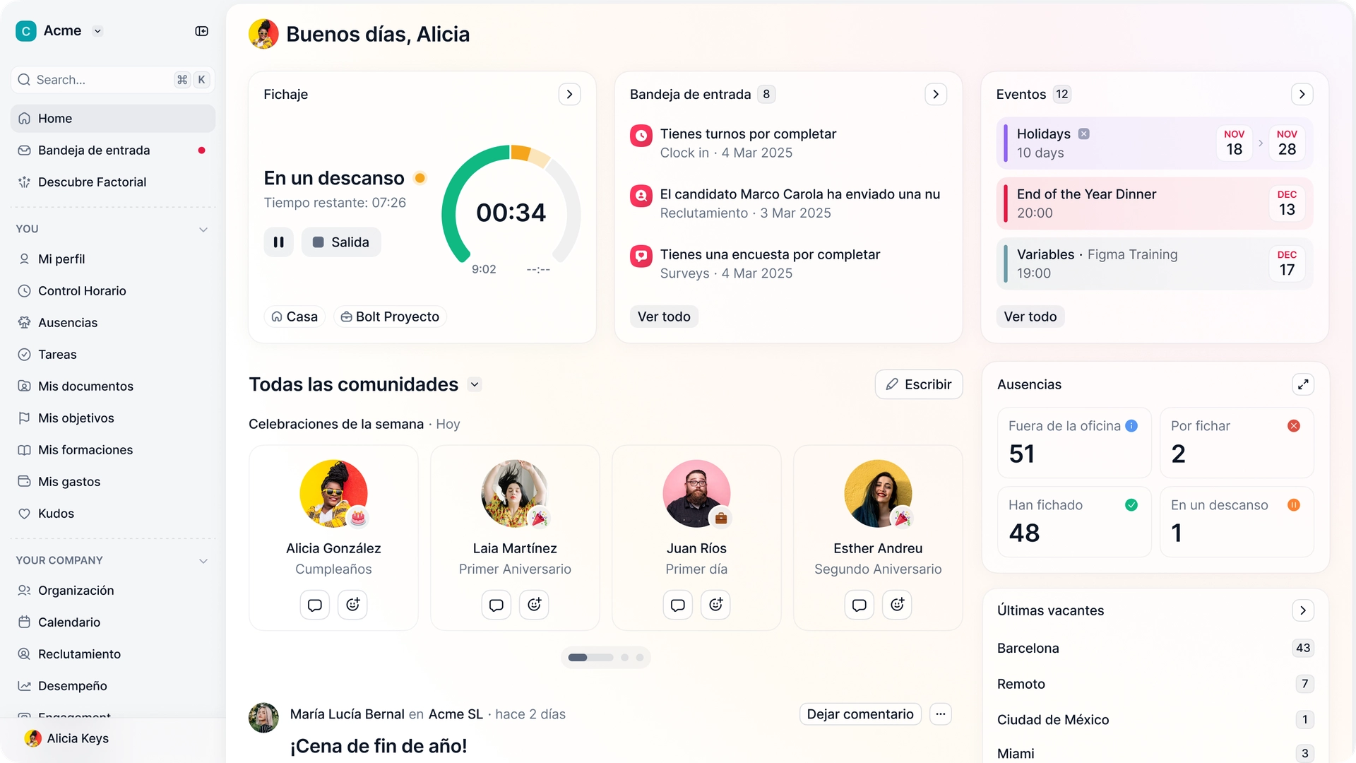 Explore the platform